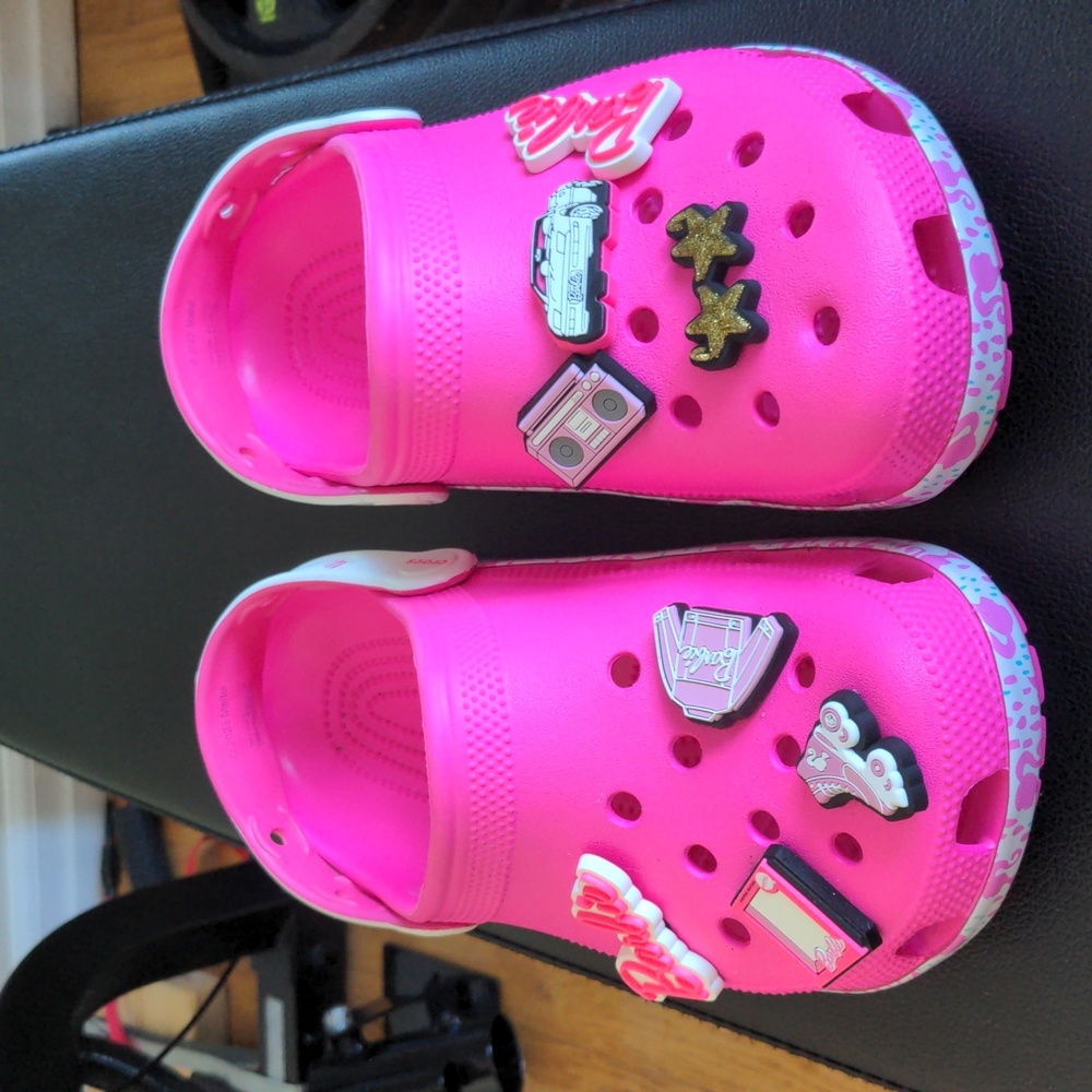 Barbie movie Crocs like new